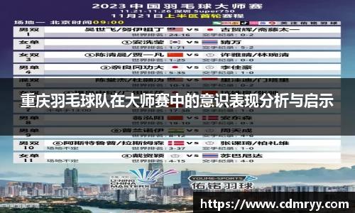 重庆羽毛球队在大师赛中的意识表现分析与启示