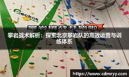 攀岩战术解析：探索北京攀岩队的高效运营与训练体系