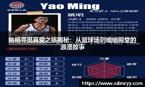 姚明寻觅真爱之旅揭秘：从篮球场到婚姻殿堂的浪漫故事